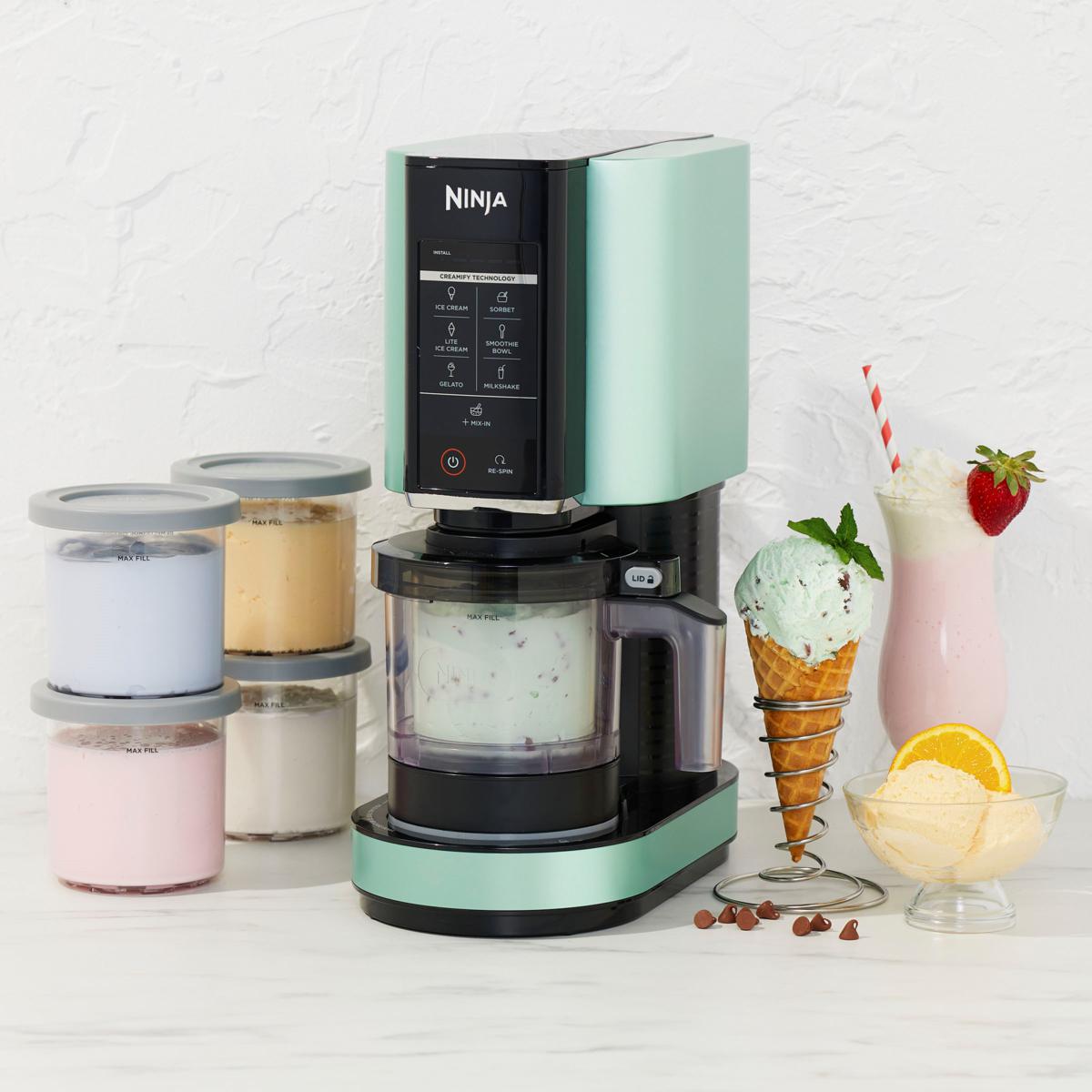 Ninja CREAMi 7-in-1 Frozen Treat Maker with Extra Pint