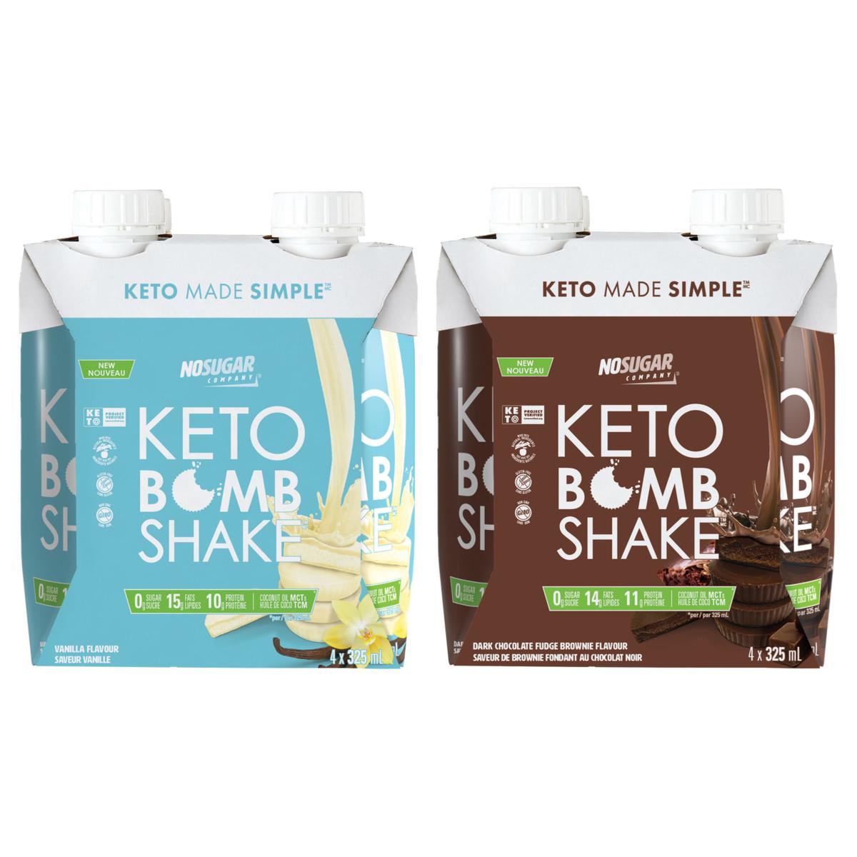 No Sugar Company 8-pack Keto Meal Shake