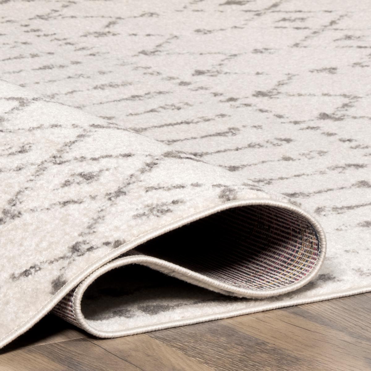 nuLOOM Moroccan Blythe Area Rug - 6' 7 x 9' Gray