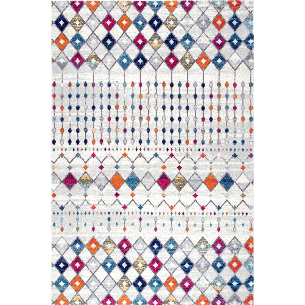 nuLOOM Moroccan Blythe Area Rug 6' 7" x 9' Multi 22235177 HSN