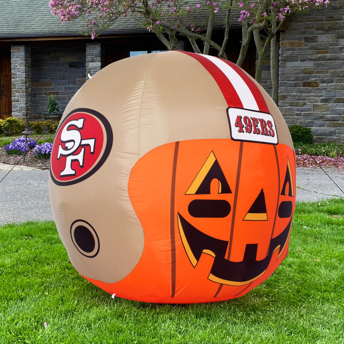 Officially Licensed NFL Inflatable Jack-O'-Helmet