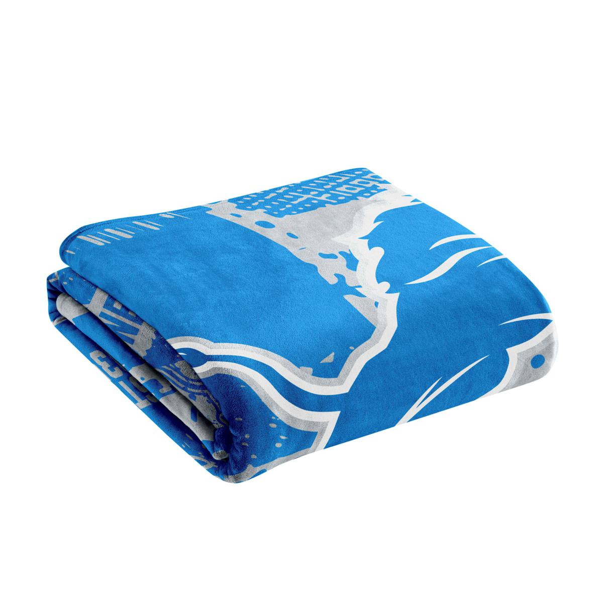 Detroit Lions 50'' x 60'' Native Raschel Plush Throw Blanket