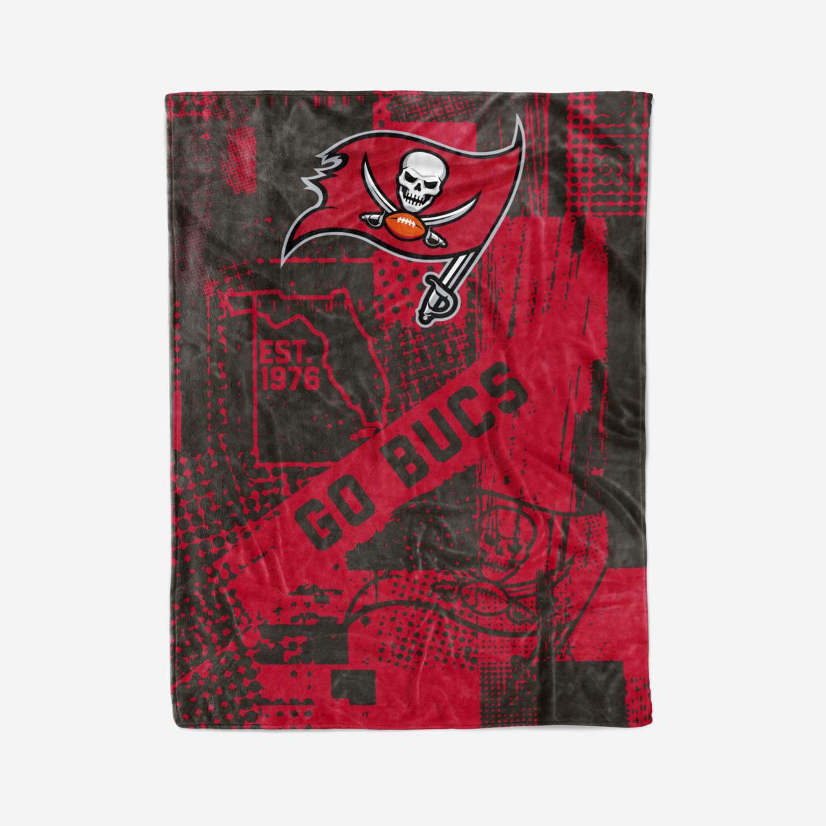 Football Fan Shop Tampa Bay Buccaneers 50 x 60 Sherpa Blanket