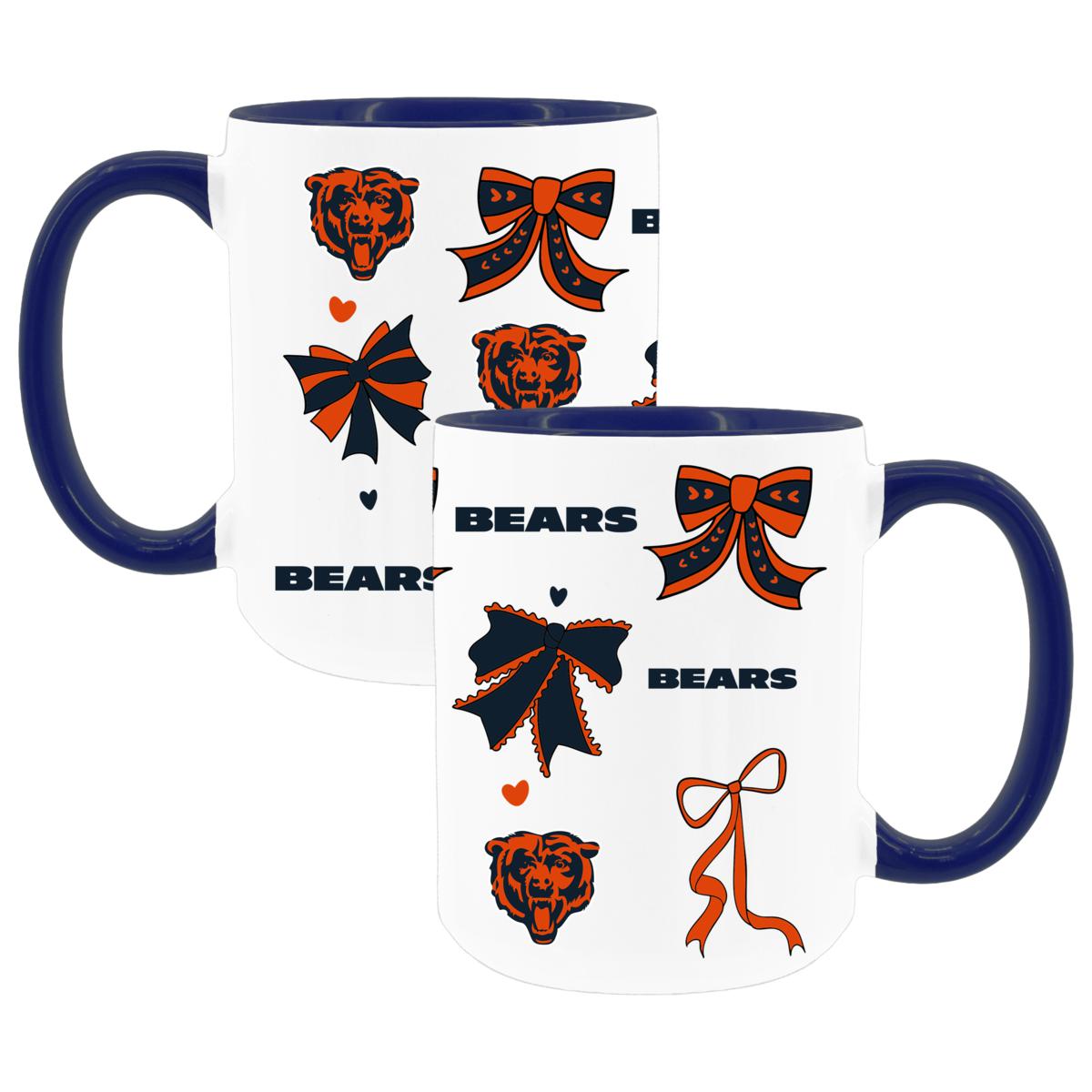 Official NFL 15 oz. Bow-Design Coffee Mug 2-pack - Carolina Panthers | HSN