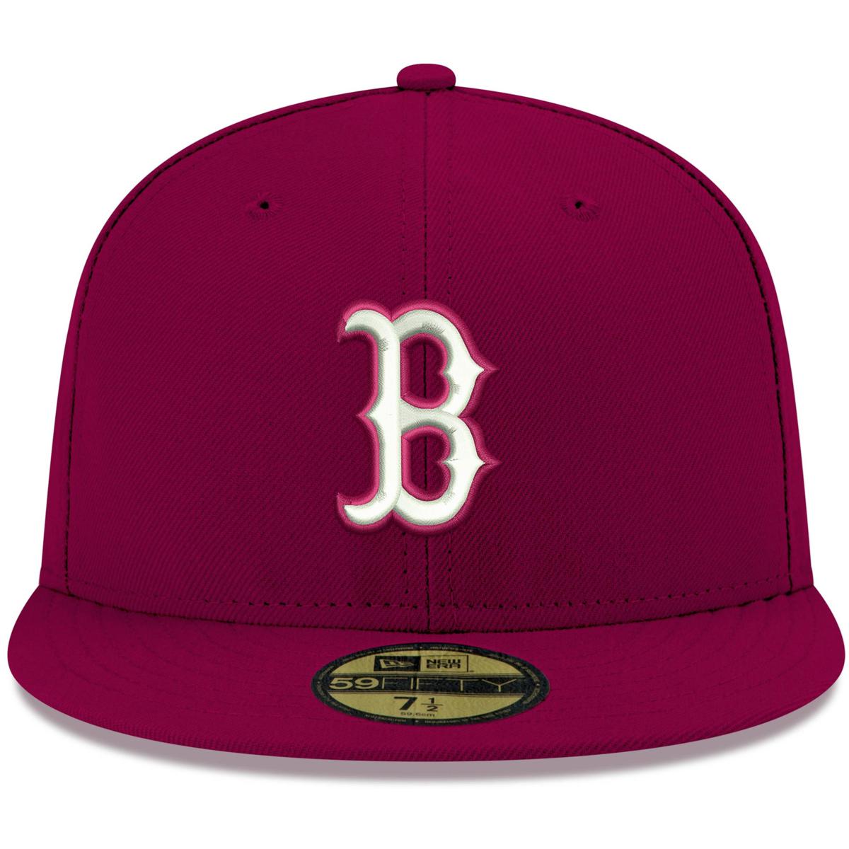 New Era Boston Red Sox Mens Navy Blue QT Pink Undervisor 59FIFTY