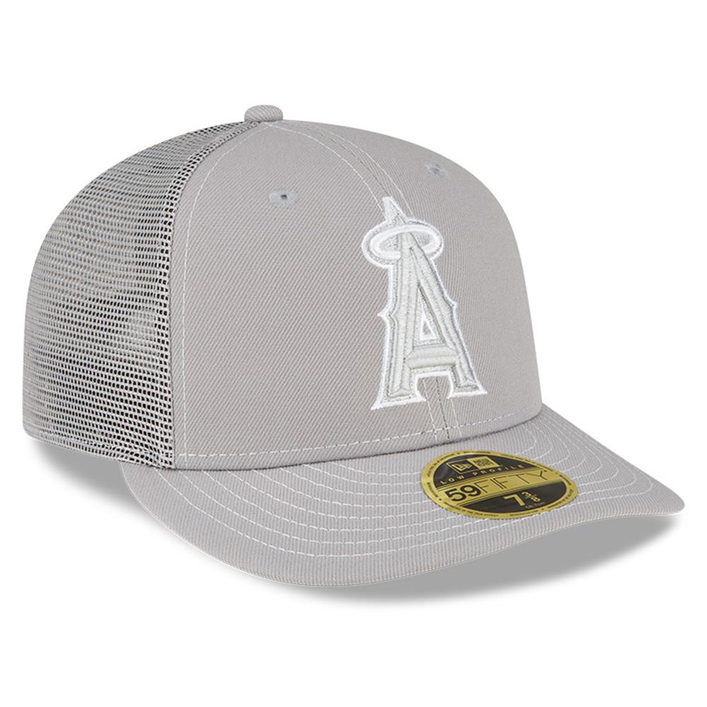 Officially Licensed League MLB Los Angeles Angels 2023 Men's Gray Hat