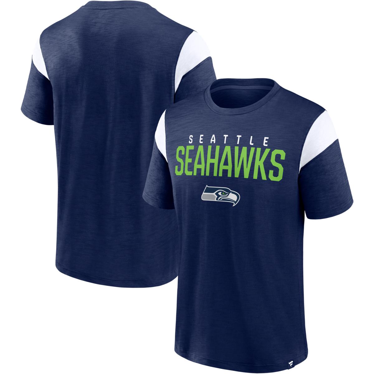 NFL, Shirts, Nfl Seattle Seahawks Shirt Men 3xl Gray Long Sleeve Football  Cotton Poly Blend