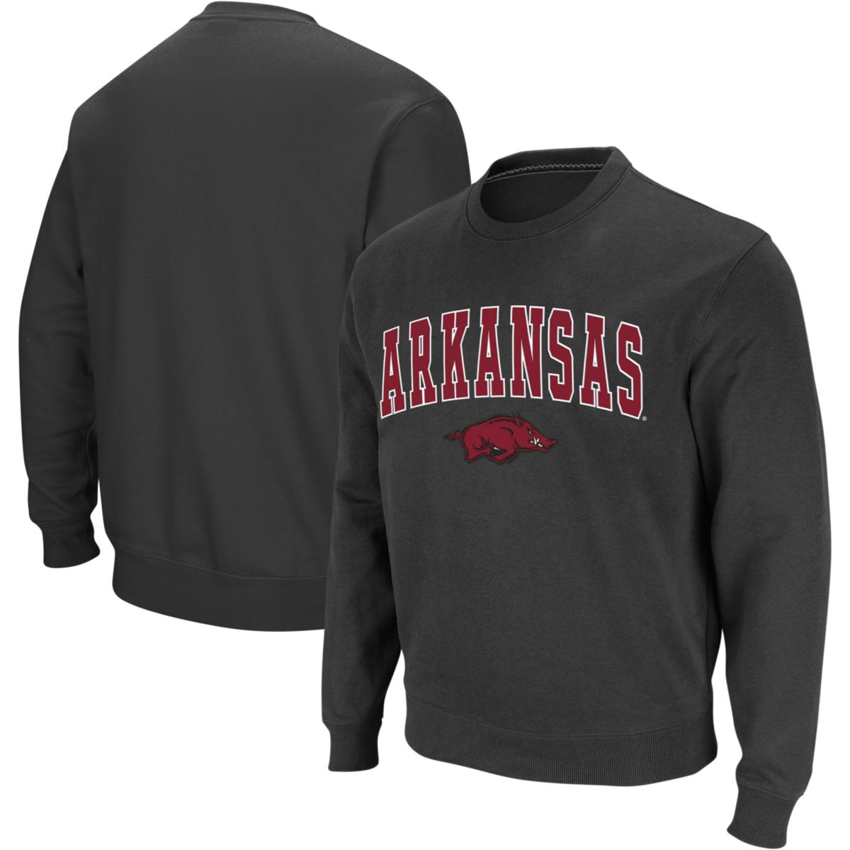 Officially Licensed Men's Nebraska Huskers Arch & Logo Sweatshirt