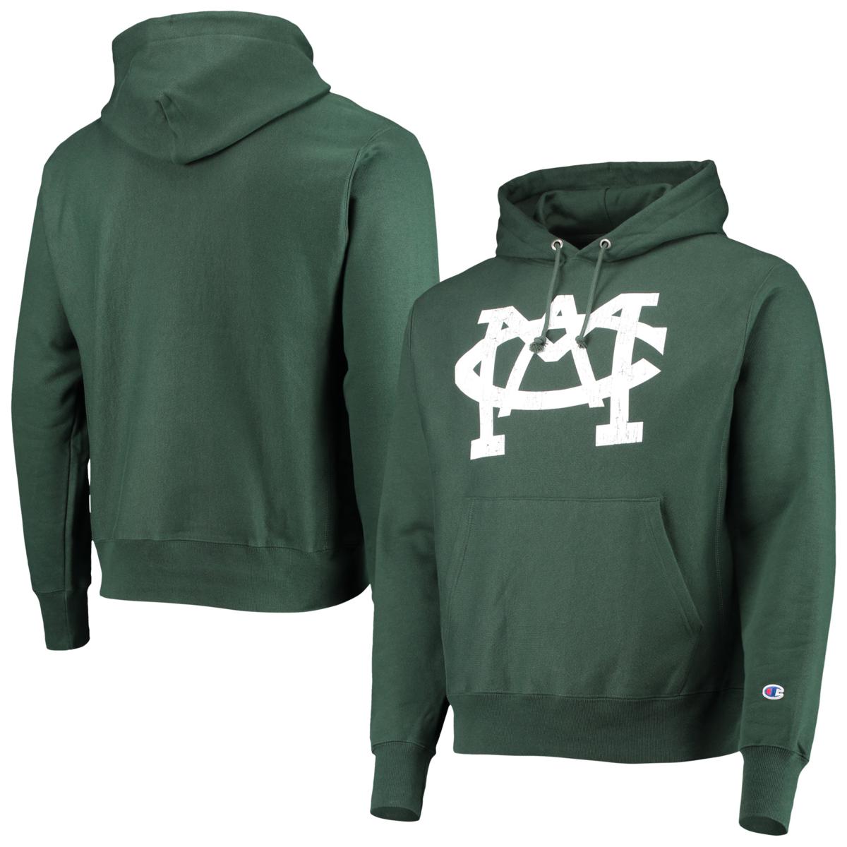 Green mens champion outlet hoodie