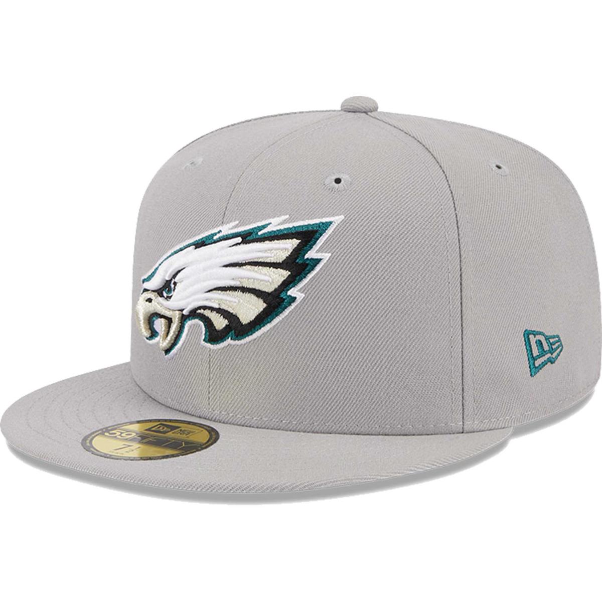 Men's New Era Philadelphia Eagles Black on Black 59FIFTY Fitted Hat