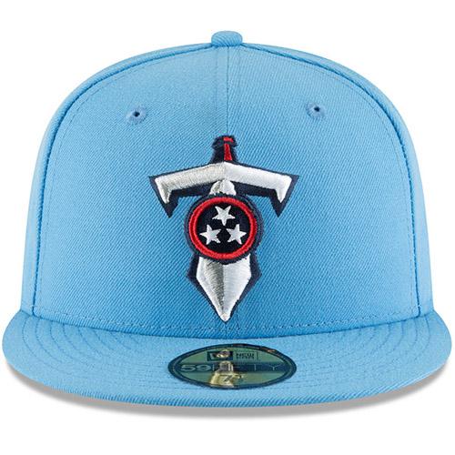 : New Era Men's White Tennessee Titans Omaha 59FIFTY