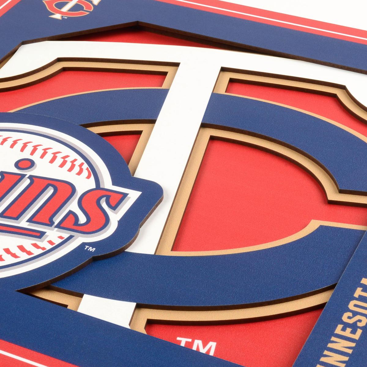 Mlb Washington Nationals 3d Logo Series Wall Art - 12x12 : Target