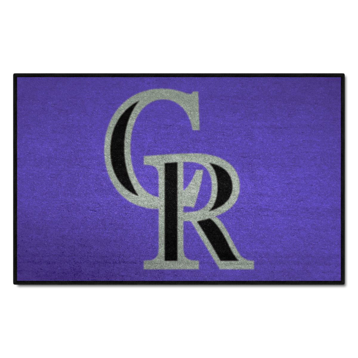 Officially Licensed MLB Team Color Sign - Colorado Rockies