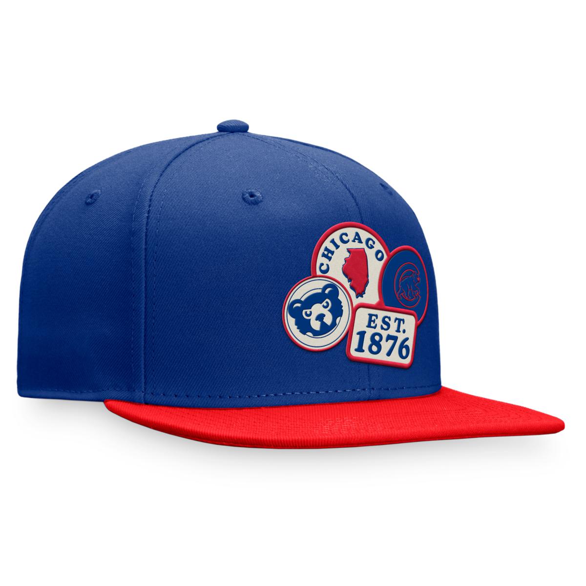 Chicago Baseball Hat Light Royal Blue Bear New Era 59FIFTY Fitted Light Royal Blue / Light Royal Blue | Scarlet | Navy / 7 3/8