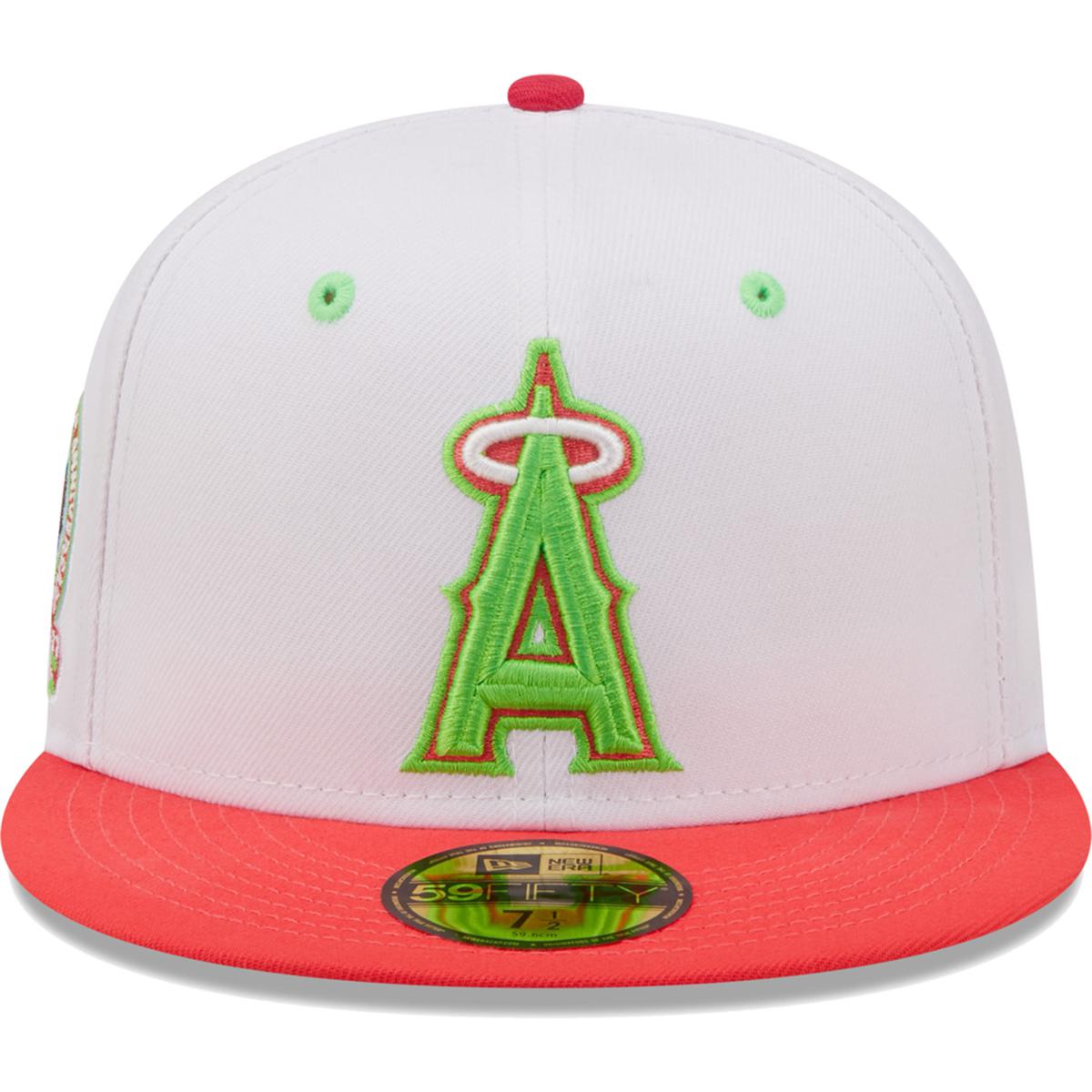 Los Angeles Angels New Era 50th Anniversary Red Undervisor 59FIFTY