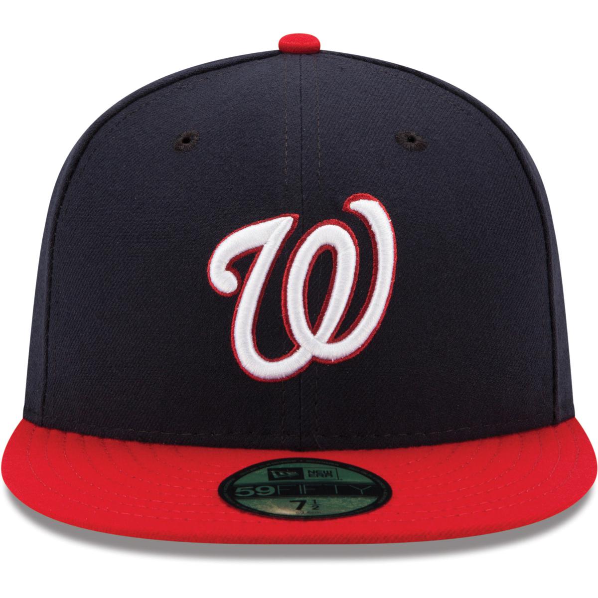 New Era Men's Washington Nationals Batting Practice Red 59Fifty