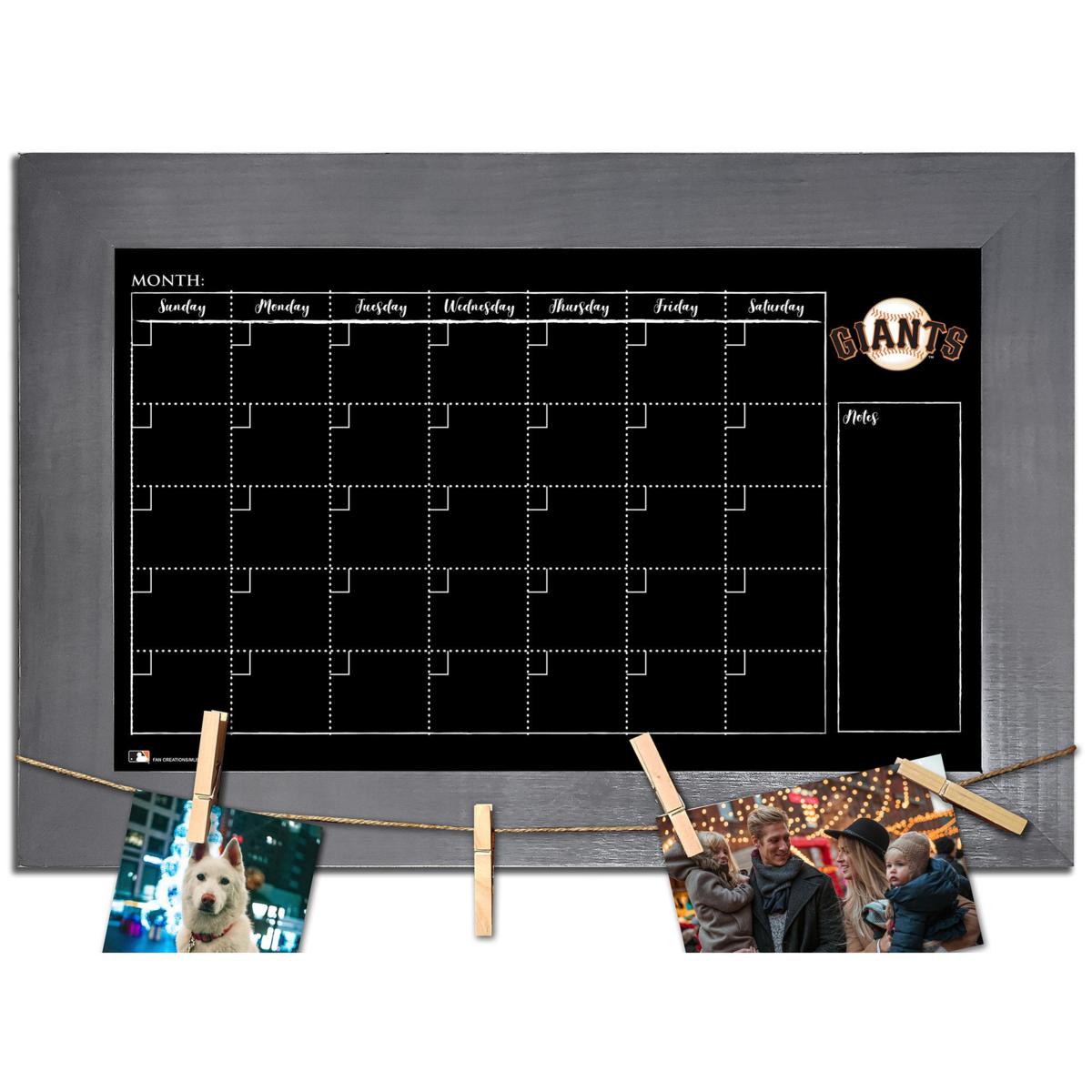 Officially Licensed MLB Logo Series Desk Pad - San Francisco Giants