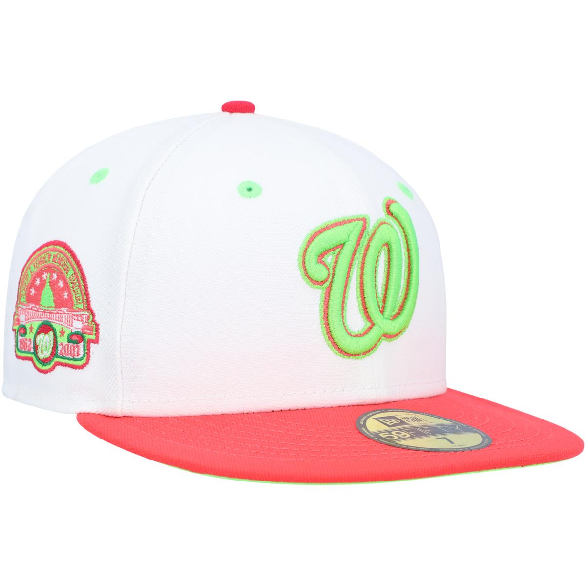 Women's Concepts Sport White/Red Washington Nationals Flagship