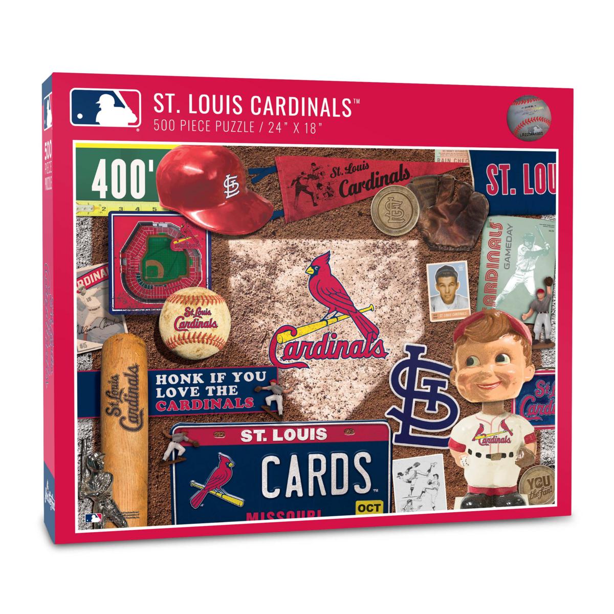 Officially Licensed MLB Logo Series Desk Pad - St. Louis Cardinals