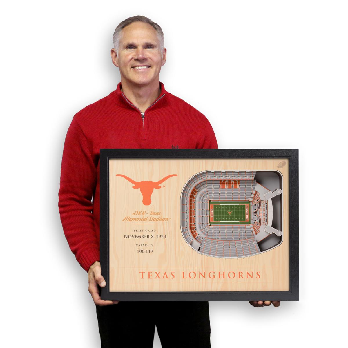 Officially Licensed NCAA 25-Layer StadiumViews 3D Wall Art