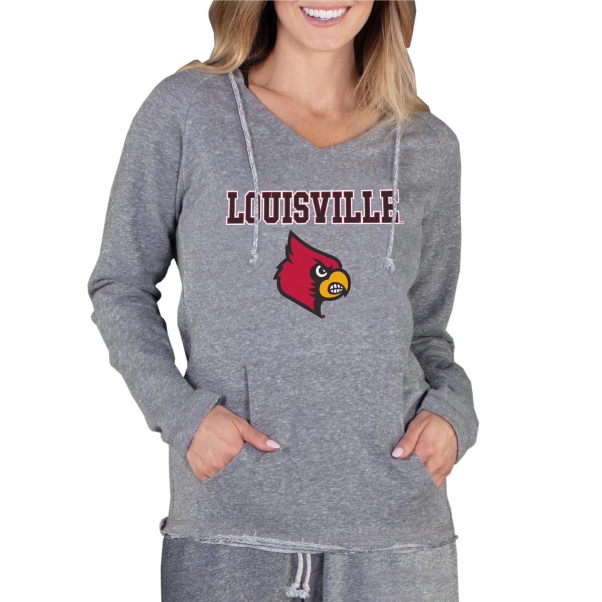 Officially Licensed NCAA Concepts Sport Louisville Ladies' Hooded Top -  22428942