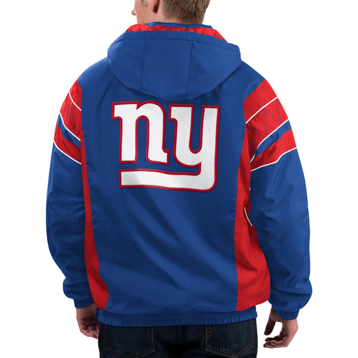 NFL Football New York Giants Zip Up Hoodie Sweatshirt Jacket Pullover – 4  Fan Shop