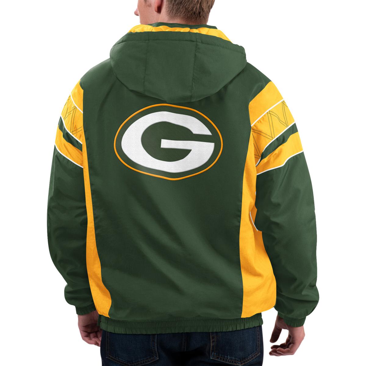 STARTER, Jackets & Coats, Starter Mens Green Bay Packers Football Jacket