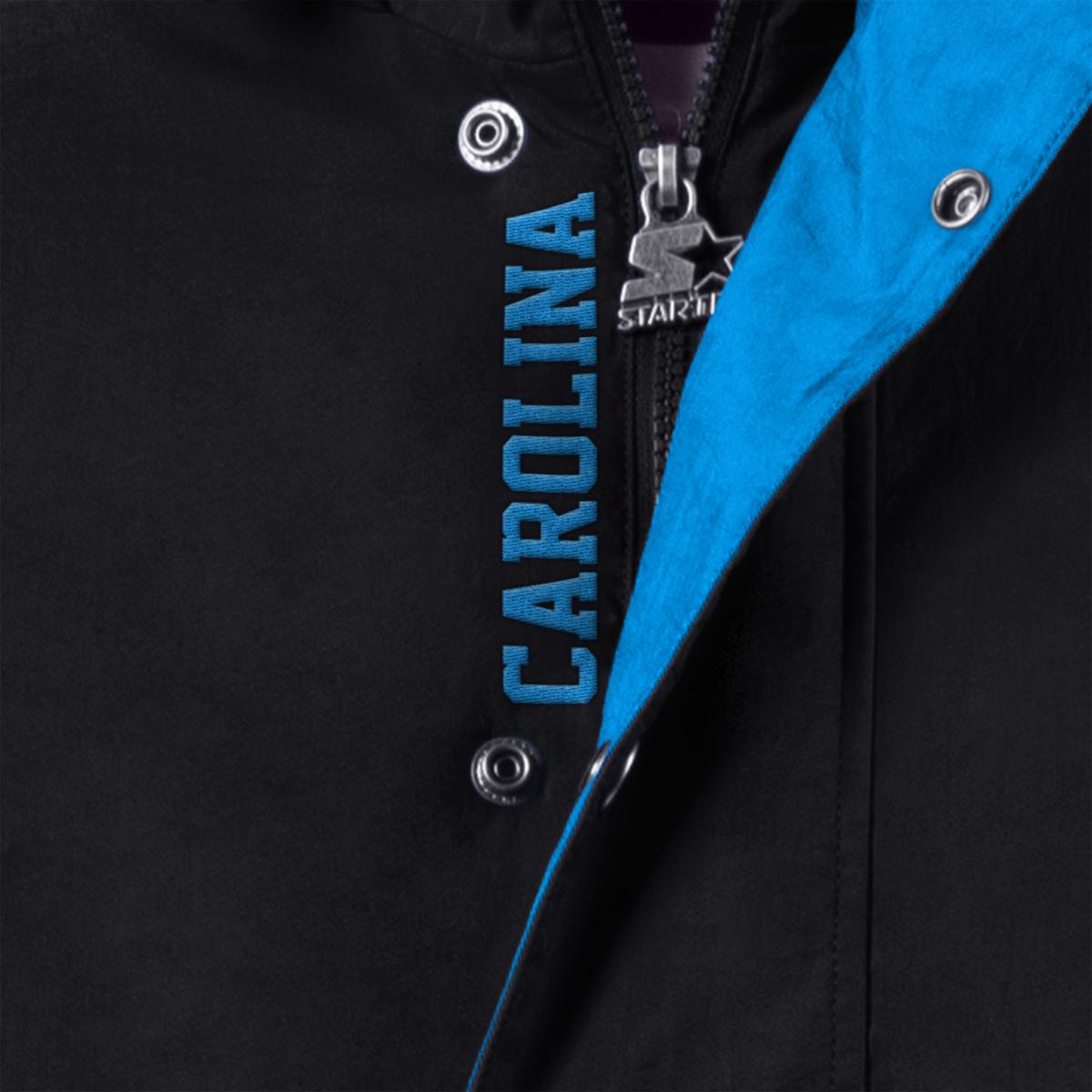 NFL Black Carolina Panthers Varsity Jacket - Maker of Jacket