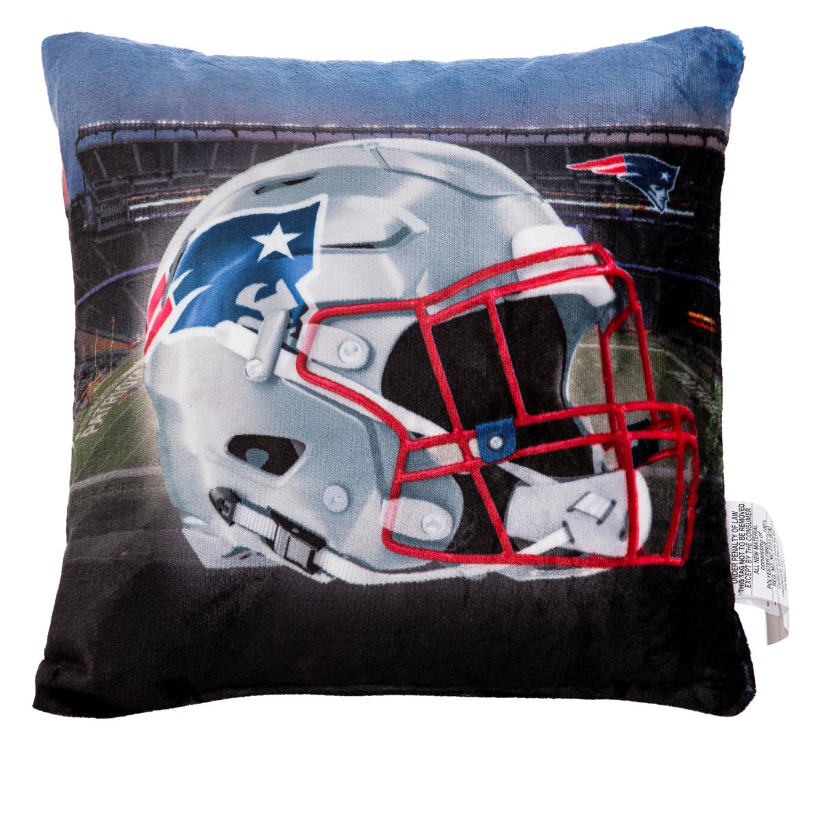 Officially Licensed NFL 16" x 16" Home Turf Pillow Patriots