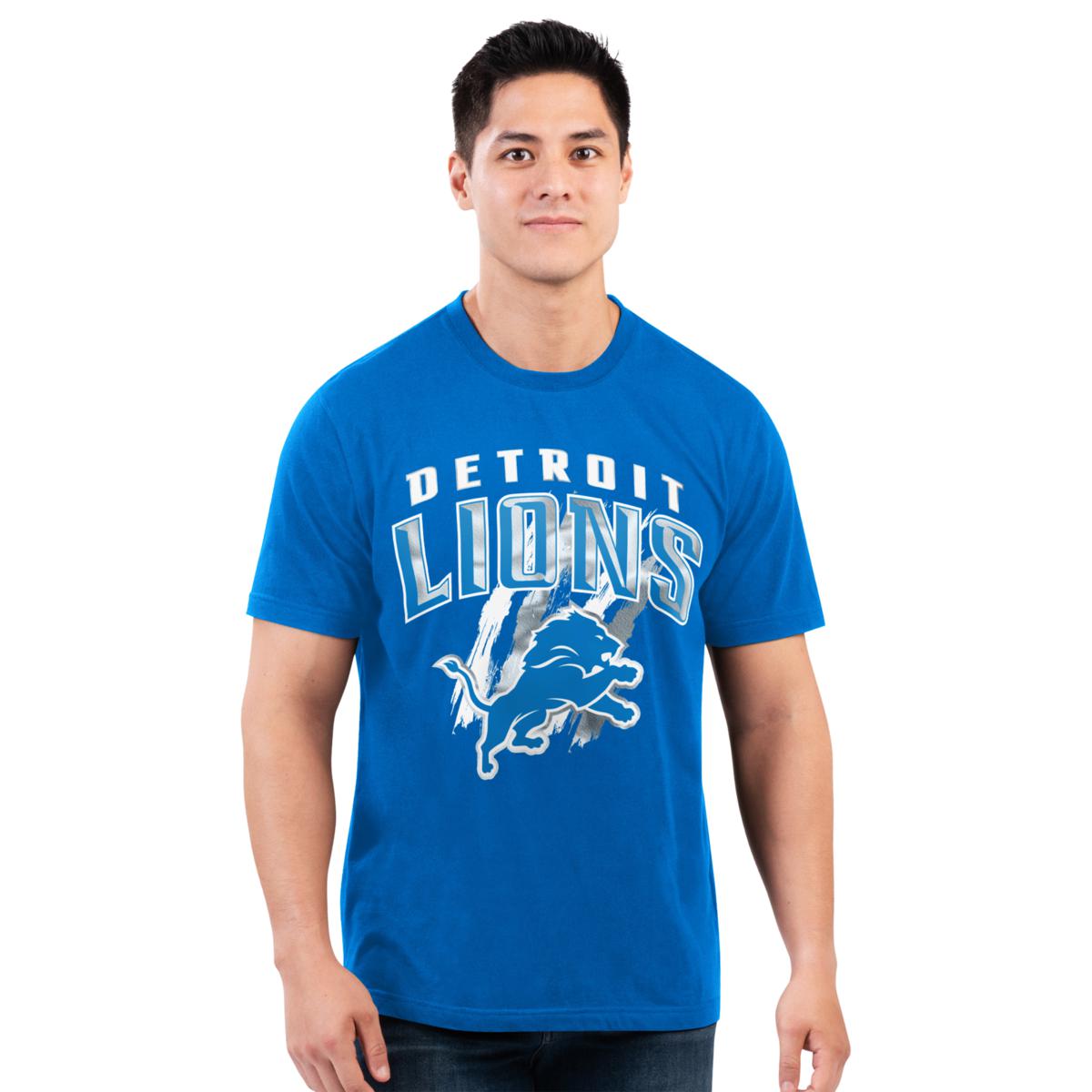 Officially Licensed NFL 2022 Jersey Knit Schedule Tee by Glll - Lions