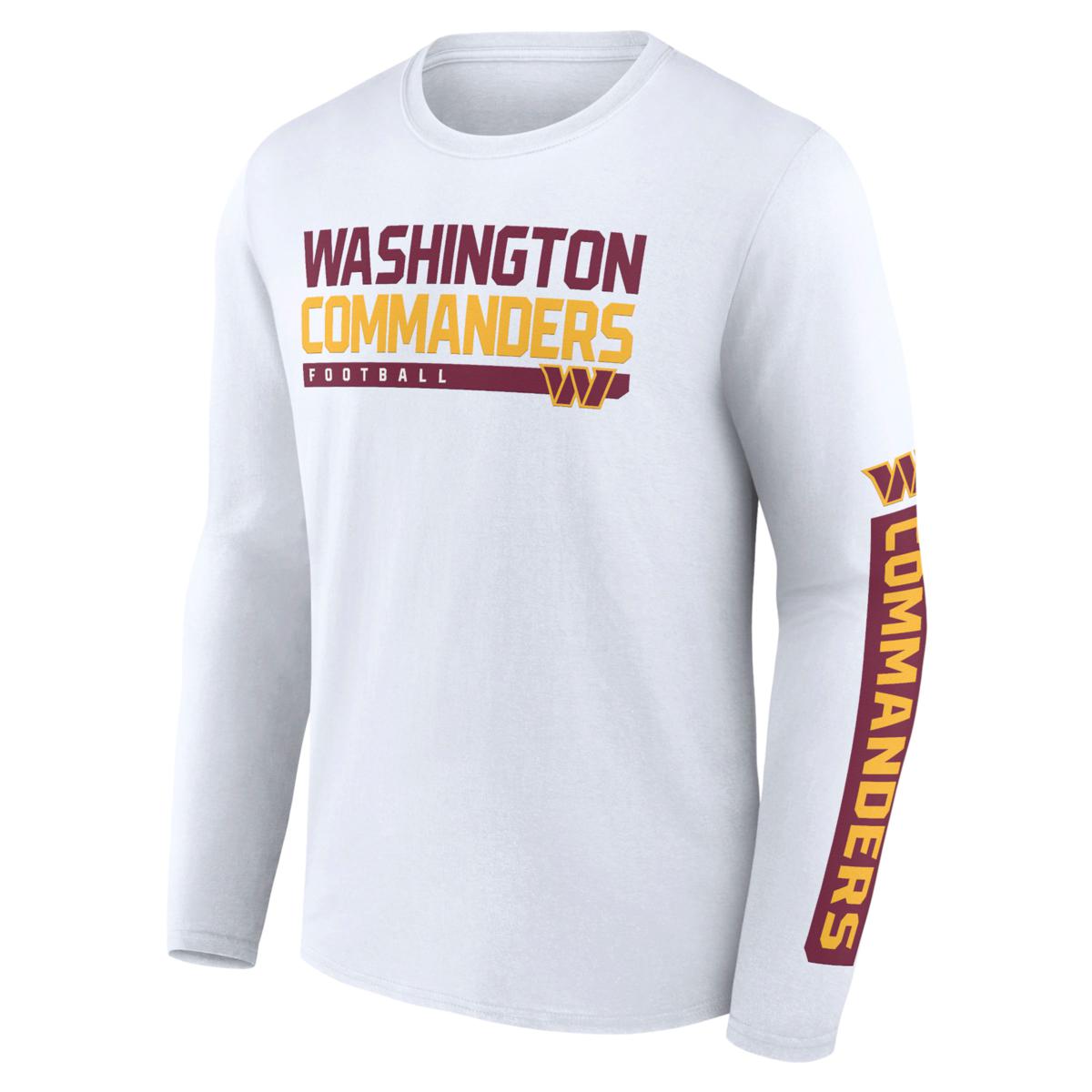 Unisex Fanatics Signature Gray Washington Commanders Super Soft Long Sleeve T-Shirt Size: Small