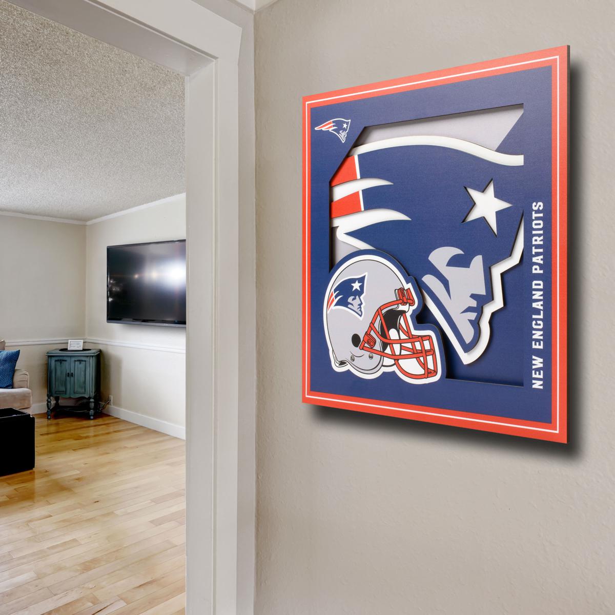 Officially Licensed NFL New England Patriots Logo Series