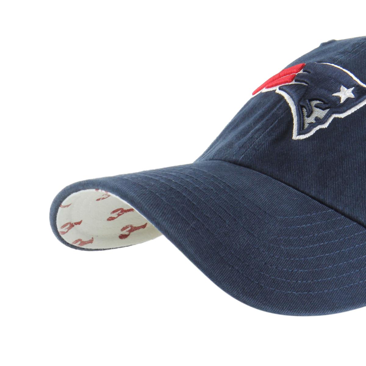 New England Patriots '47 Women's Confetti Icon Clean Up Adjustable Hat -  White