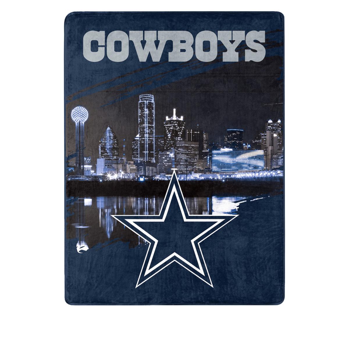 The Northwest Company Dallas Cowboys 26 in x 47 in NFL Silk Touch