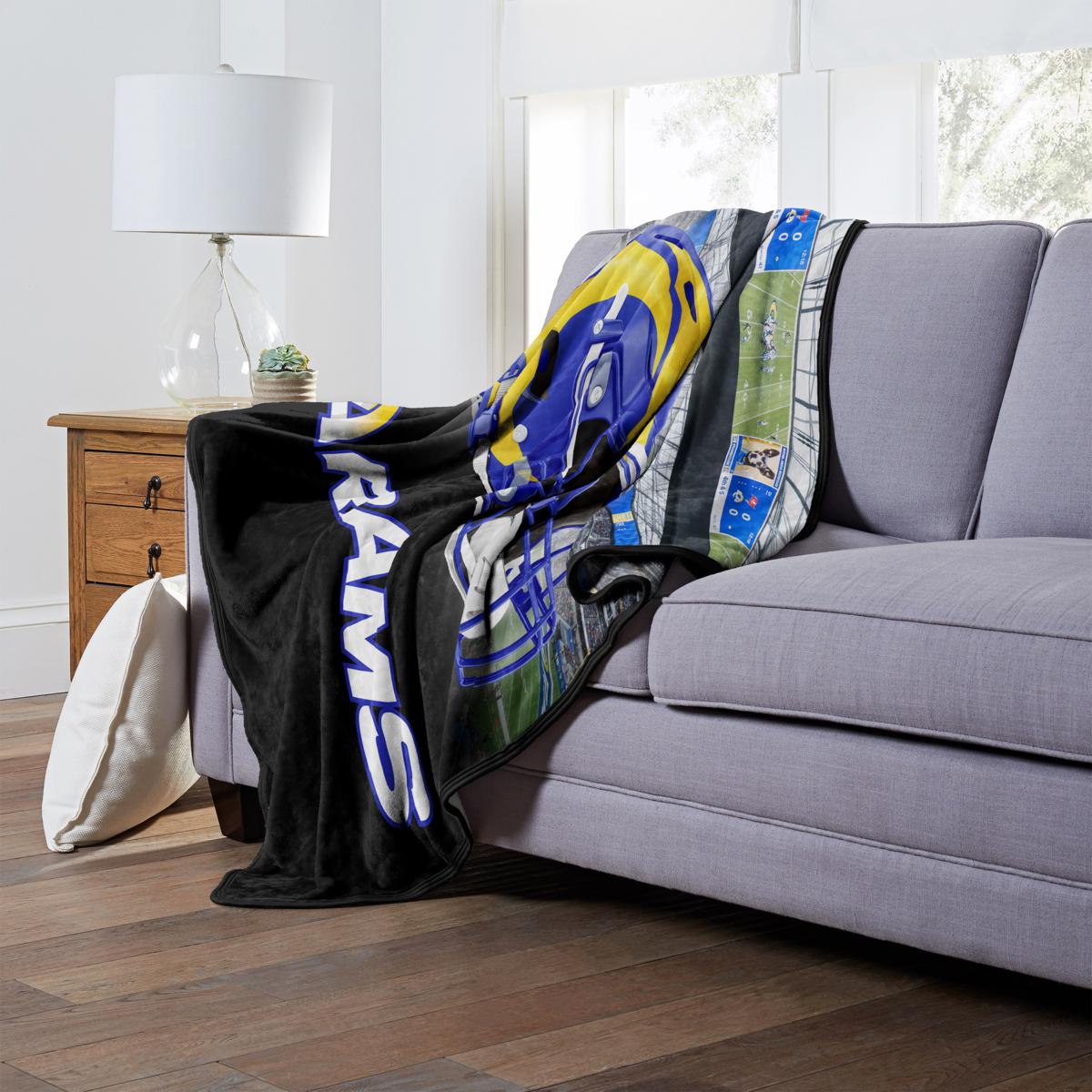 Officially Licensed NFL 66 x 90 Oversized Home Turf Throw - Seahawks