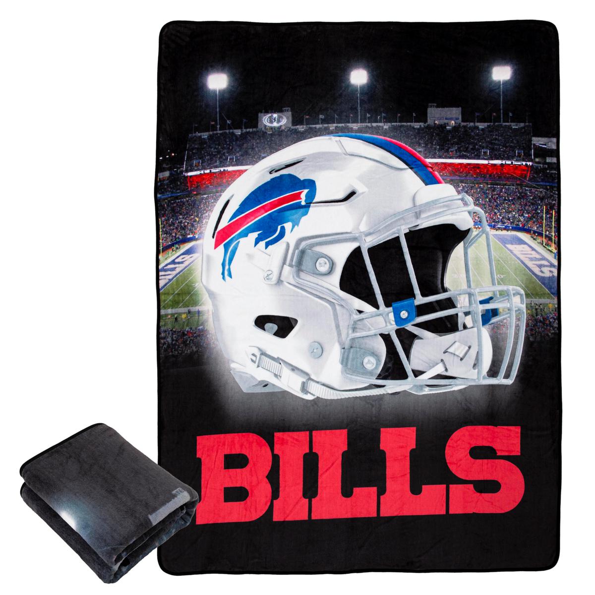 Nfl Buffalo Bills Faux Fur Logo Backrest Support Pillows : Target