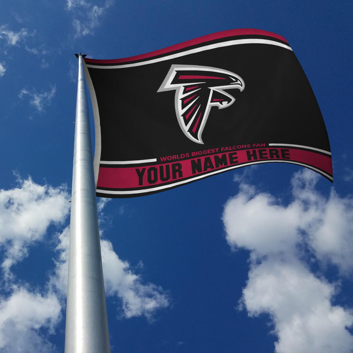 Atlanta Falcons Car Flag