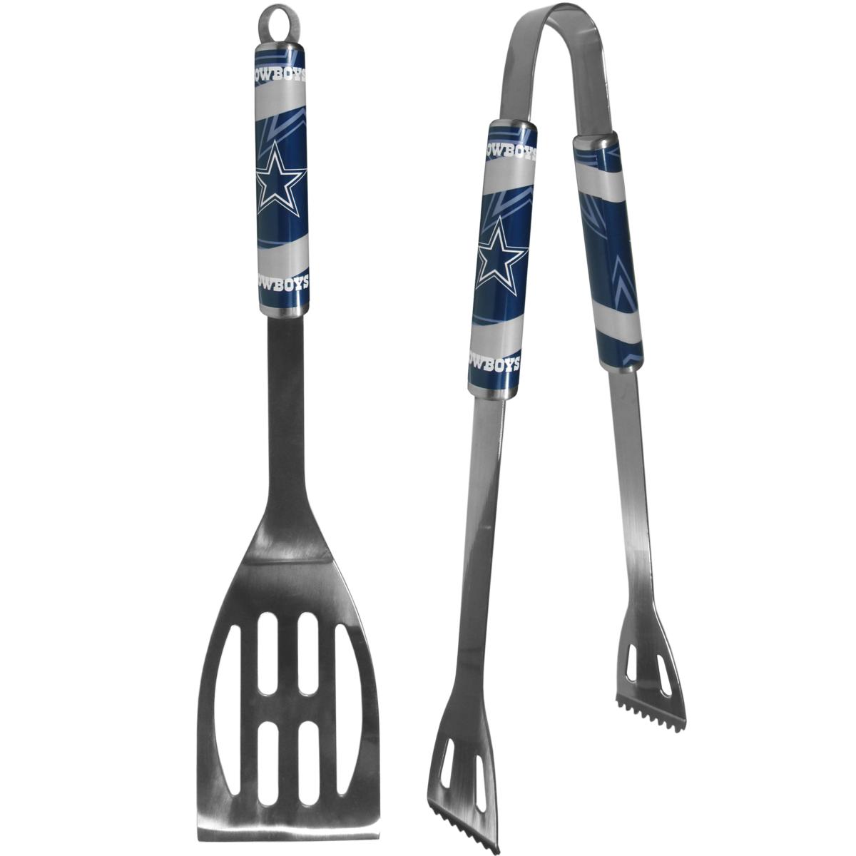 Dallas Cowboys 3 PC Tailgater BBQ Set and Season Shaker