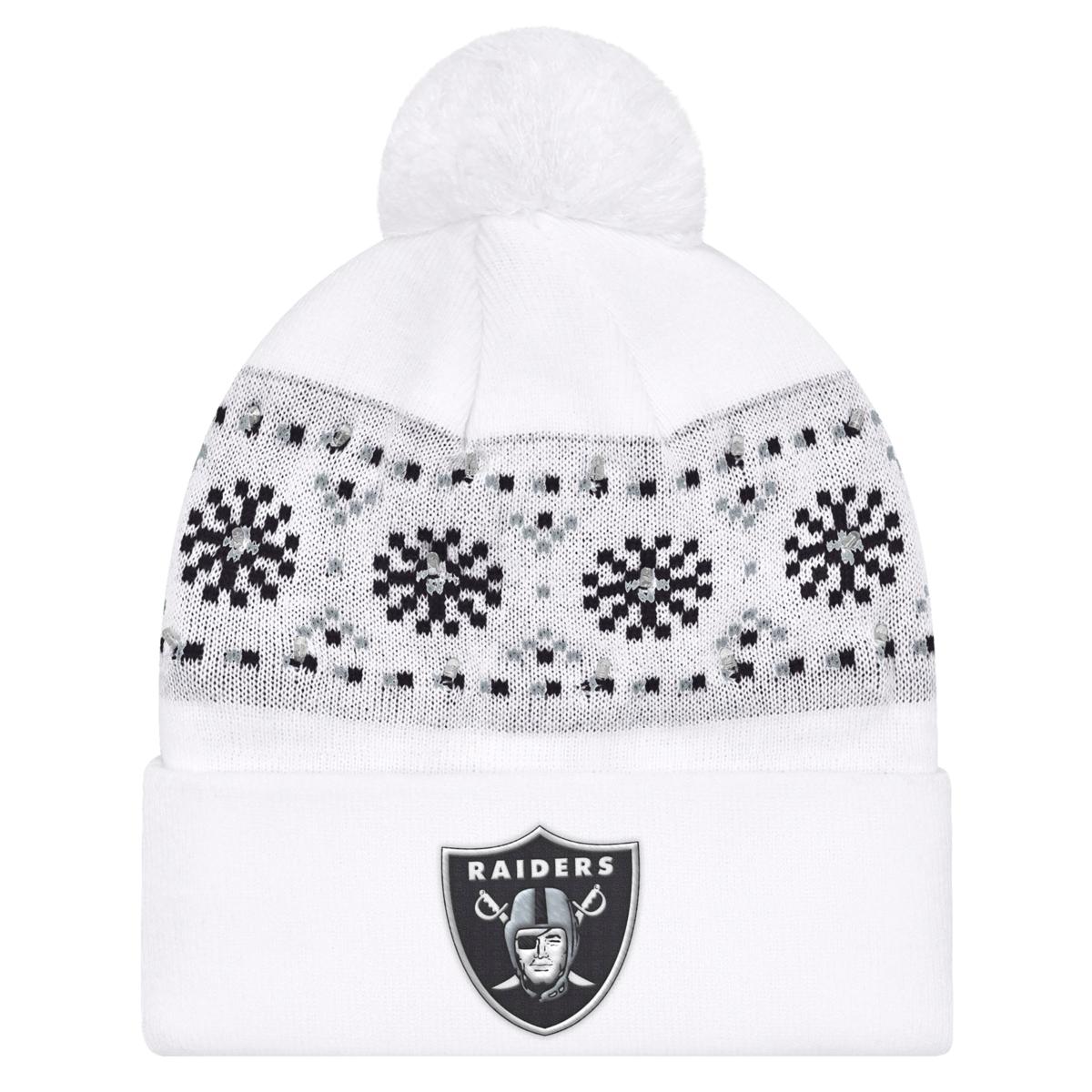 Officially Licensed NFL by Carl Banks Holiday Sweater Light-up Beanie ...