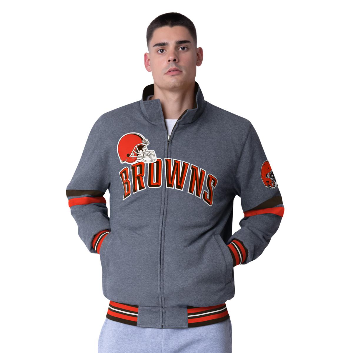 Officially Licensed NFL by Carl Banks Reversible Jacket - Browns | HSN