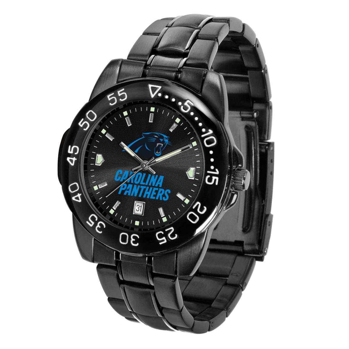 Officially Licensed NFL Carolina Panthers FantomSport AC Watch