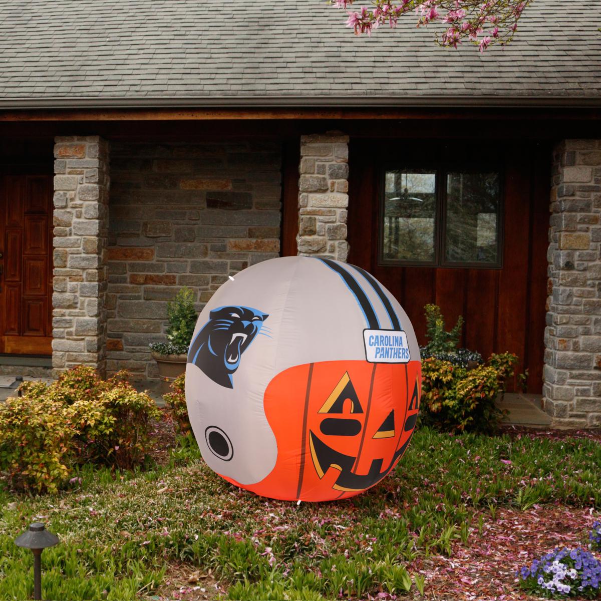 carolina panthers inflatable helmet