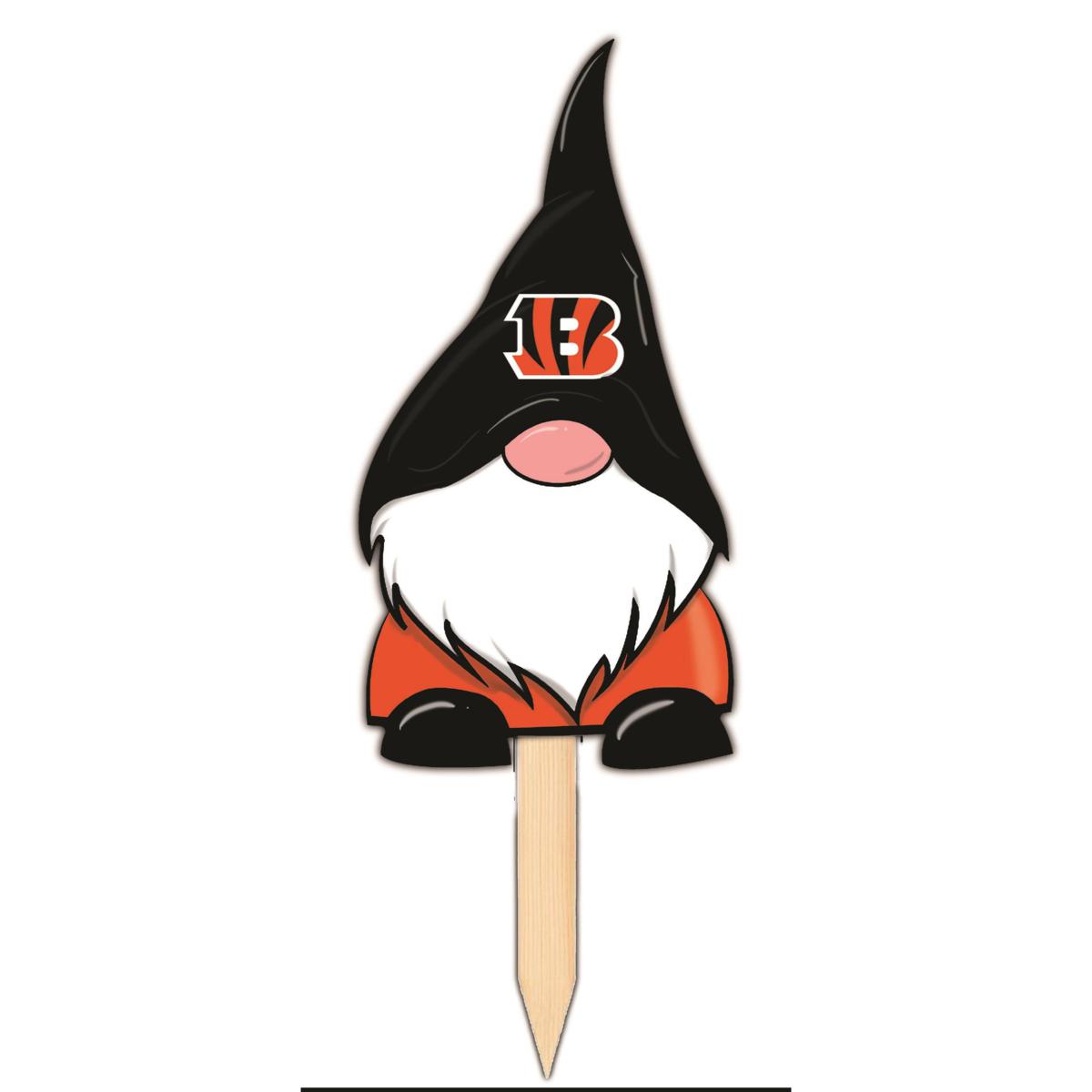 Officially Licensed NFL Cincinnati Bengals Gnome Yard Stake