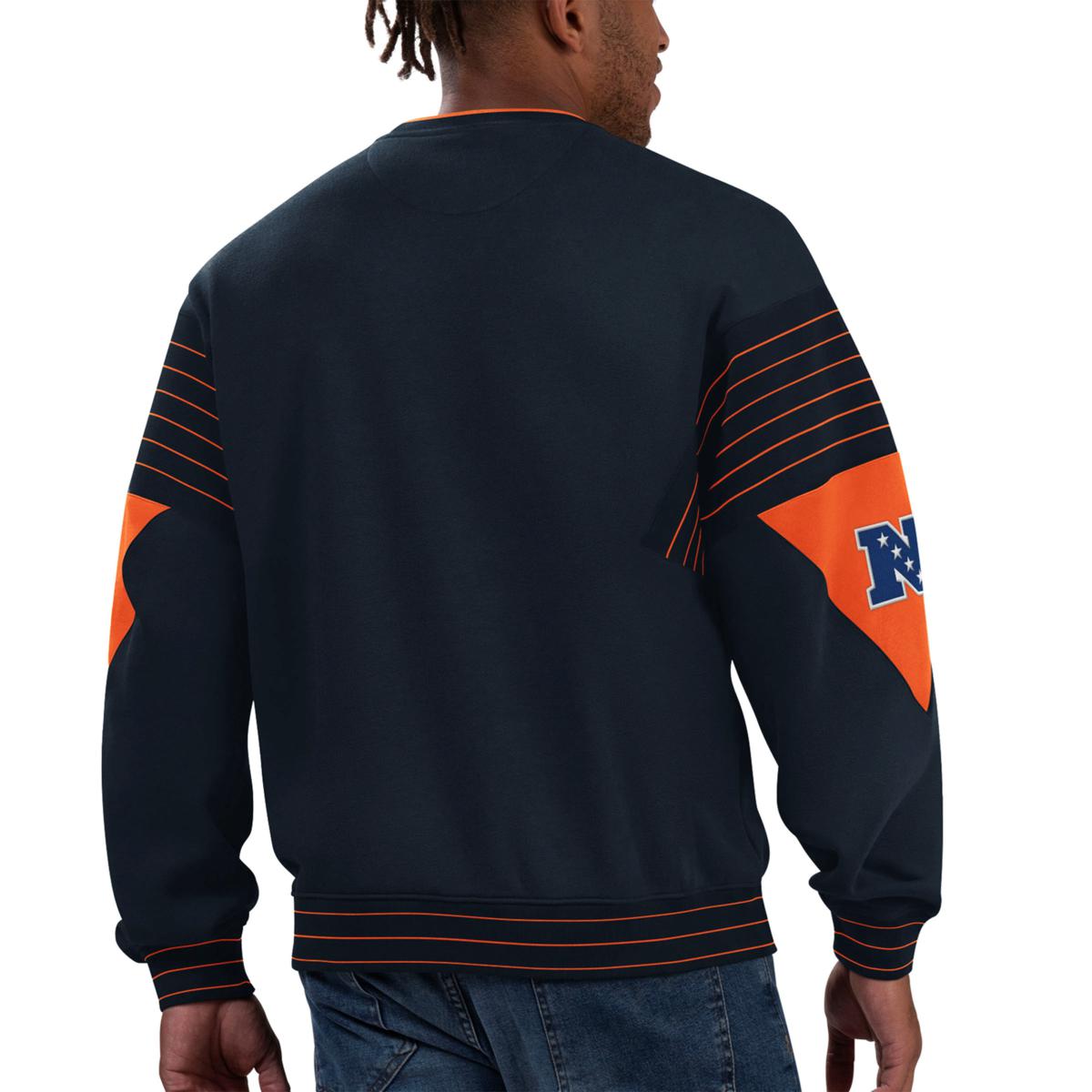 Football Fan Shop Officially Licensed NFL Crew-Neck Sweatshirt by Starter - Bears