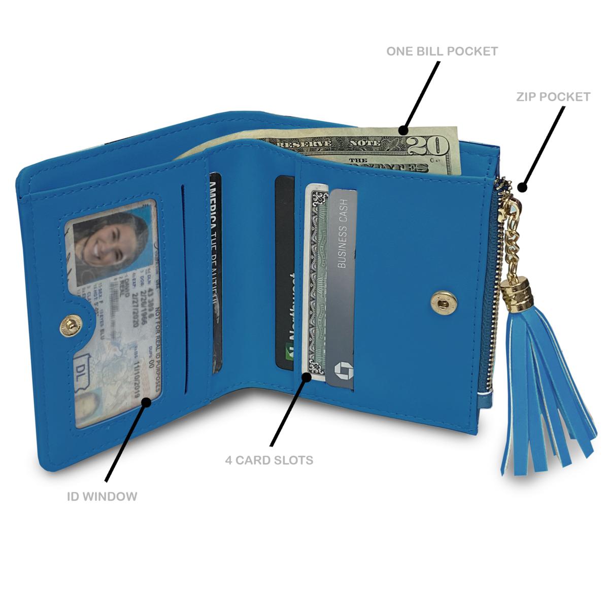 Detroit Lions Mini Organizer Wallet - 194381144139