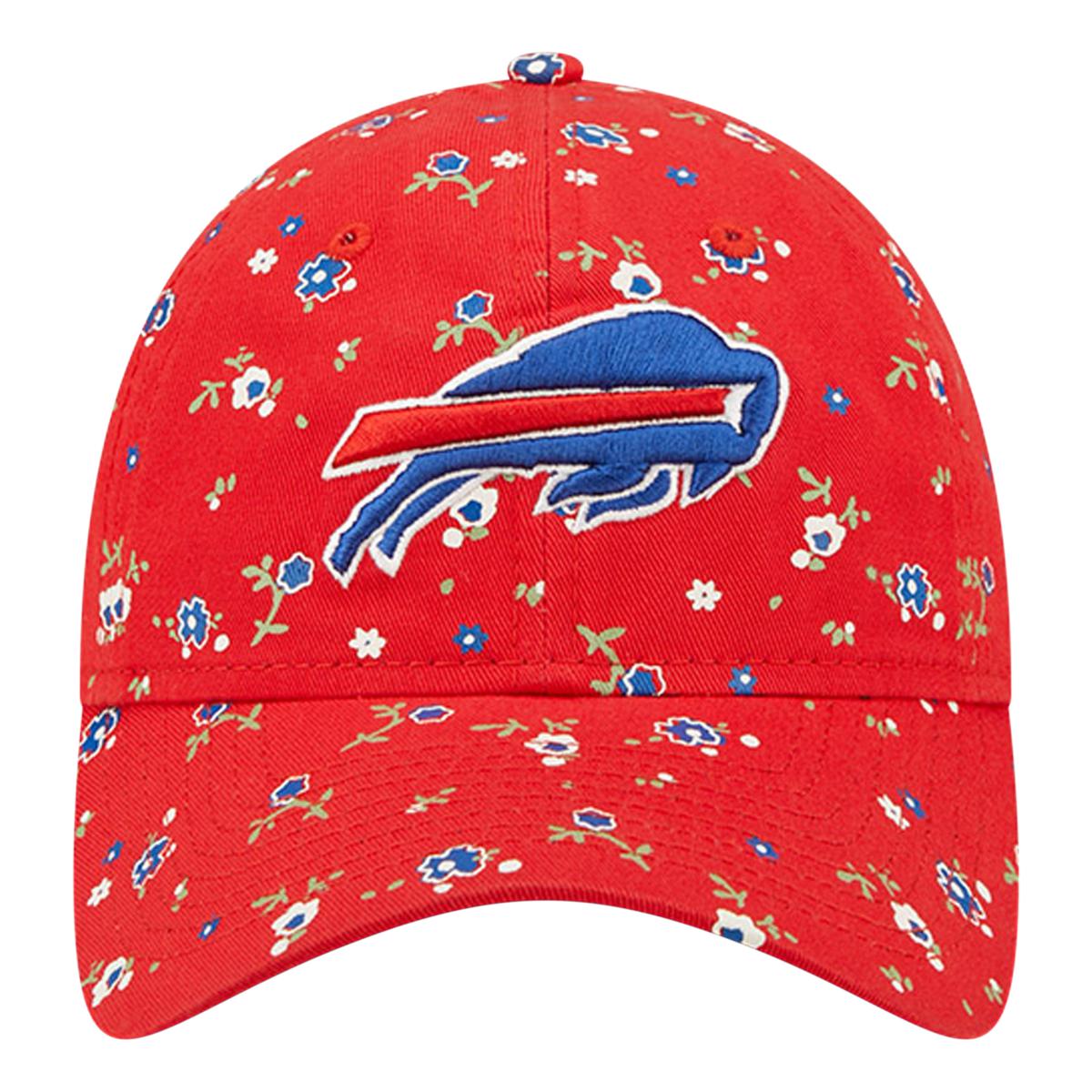 Officially Licensed NFL Floral 9TWENTY Adjustable Hat - Cowboys - Bills