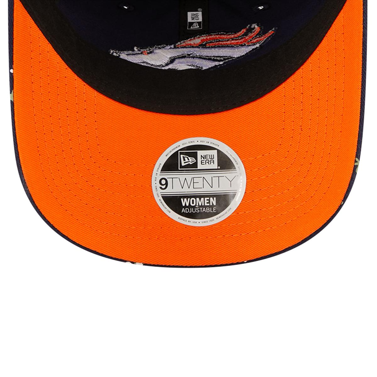 New Era New York Mets Women's Orange Floral 9TWENTY Adjustable Hat