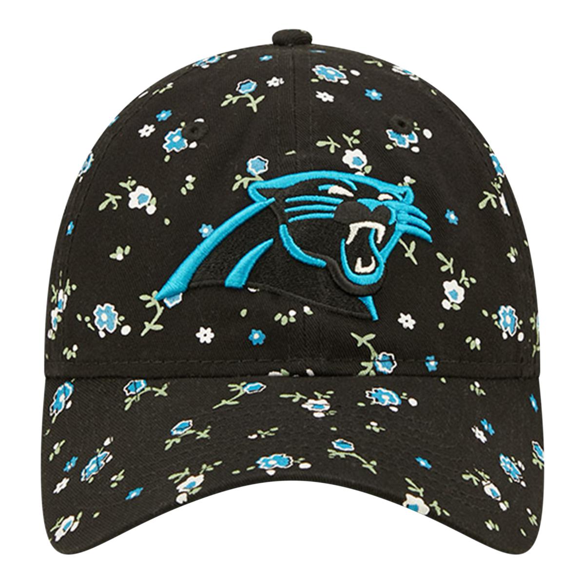 Officially Licensed NFL Floral 9TWENTY Adjustable Hat - Cowboys - Panthers