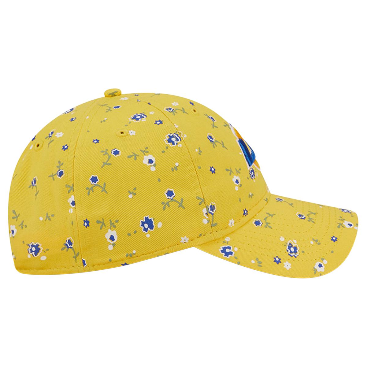 Pittsburgh Steelers Women's New Era 9TWENTY Gold Floral Hat