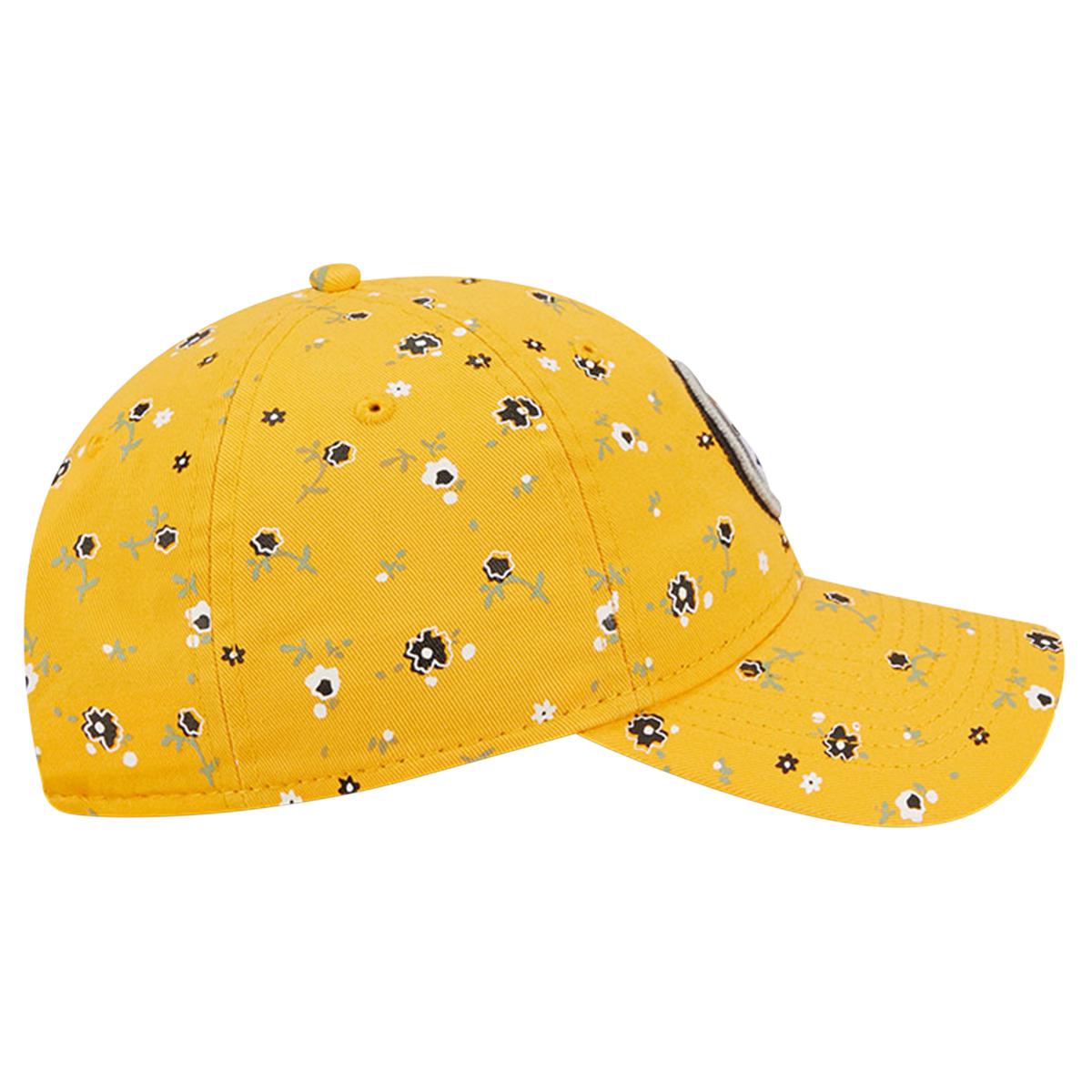 Pittsburgh Steelers Women's Floral 9TWENTY Adjustable Hat